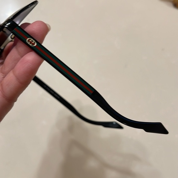 GUCCI authentic original AVIATOR SUNGLASSES /men unisexStyle ‎558259 J0750 1113 - Picture 5 of 14